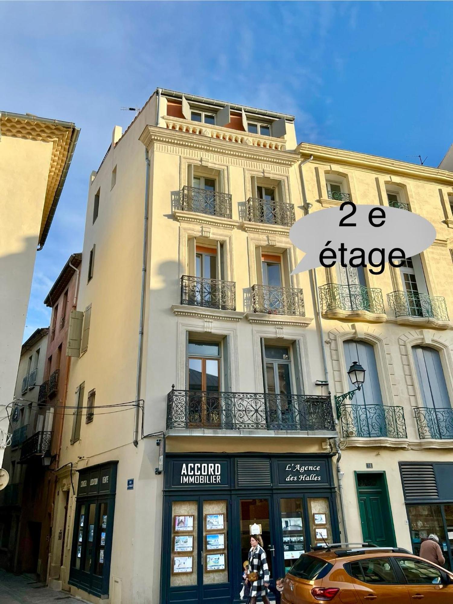 Appartement De Charme Avec Balcon Au Pied Des Commerces Beziers Exterior photo
